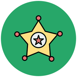 Sheriff Badge icon