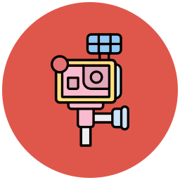 Action camera icon