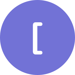 オープンブラケット icon