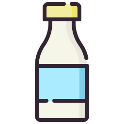 bouteille de lait Icône