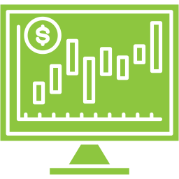 Stock market icon