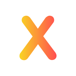 Letter x icon