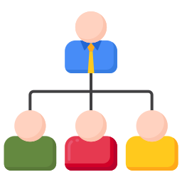 Hierarchy structure icon