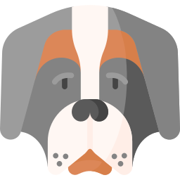 Saint bernard icon