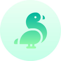 Musk duck icon