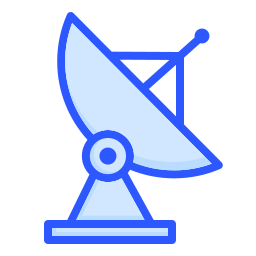 torre satellitare icona