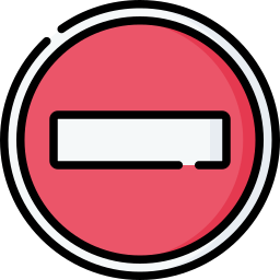 No entry icon