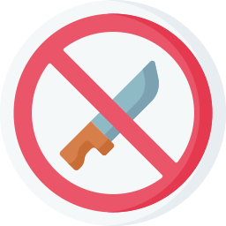 No weapons icon