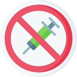 No injection icon