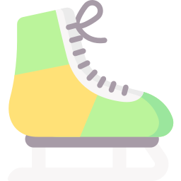 patins de gelo Ícone