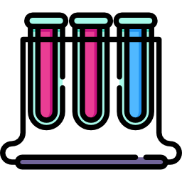 Test tubes icon