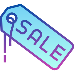 Sale sign icon