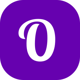 文字o icon