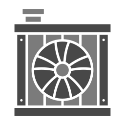 radiador de coche icono