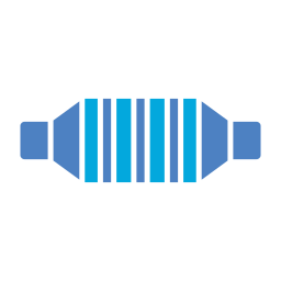 Catalytic converter icon