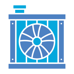 Автомобильный радиатор иконка