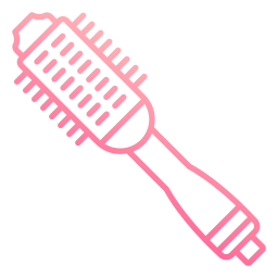 Brush hair icon
