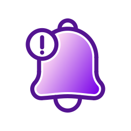 Notification bell icon