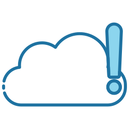 archiviazione cloud icona