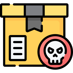 Dangerous goods icon