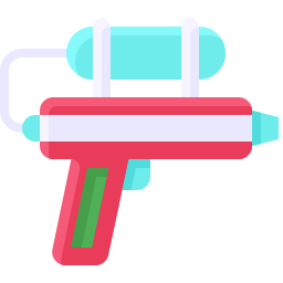 pistola de agua icono