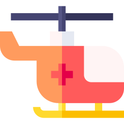 medical helicopter icon