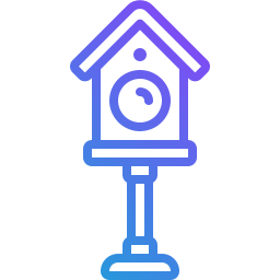 Bird house icon