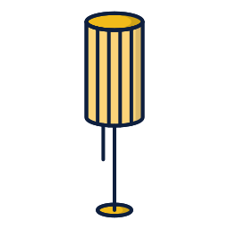 lampa podłogowa ikona