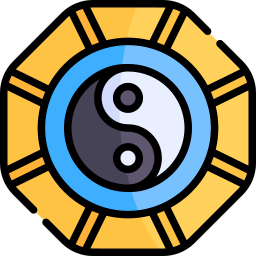 ying yang Ícone