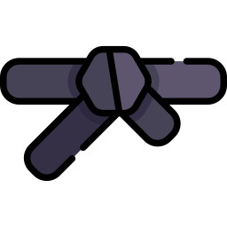 Black belt icon
