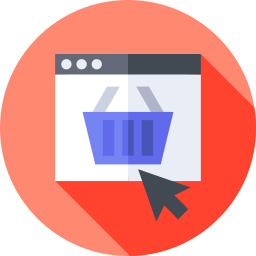 Online shop icon