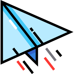 Paper plane icon