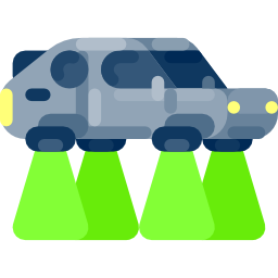 Hover transport icon