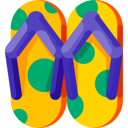 Flip flop icon