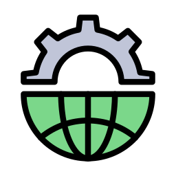 globe grid icon