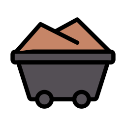 Wheel barrow icon