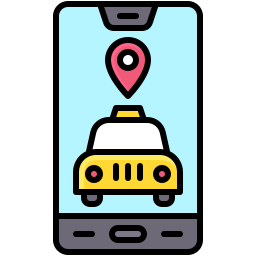 aplikacja taksówkarska ikona