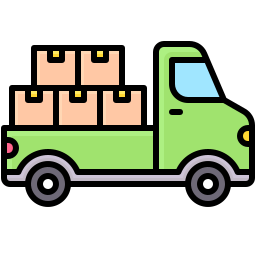 Delivery van icon