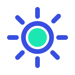 Sun icon