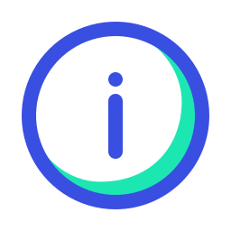 botón de información icono