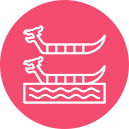 dragon boat festival Ícone
