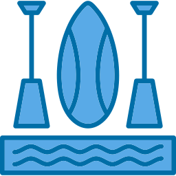 paddleboarding icon