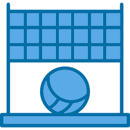 Пляжный волейбол иконка