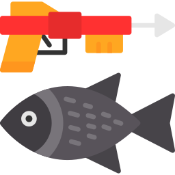 pesca subacquea icona