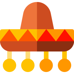 Mexican hat icon