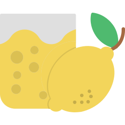 jus de citron Icône