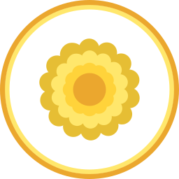 crisantemo icono