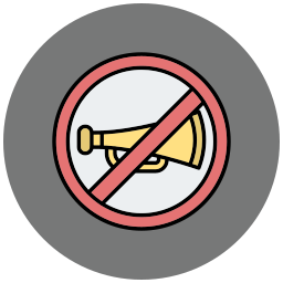 No horn icon
