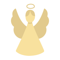 Ángel santo icono