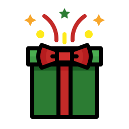 Gift box icon